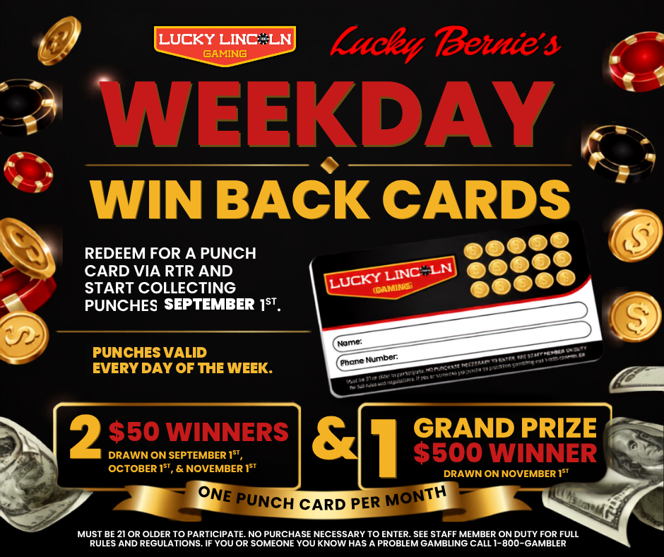 LuckyBernies_Weekday_WinBack_Sept1_Everyday