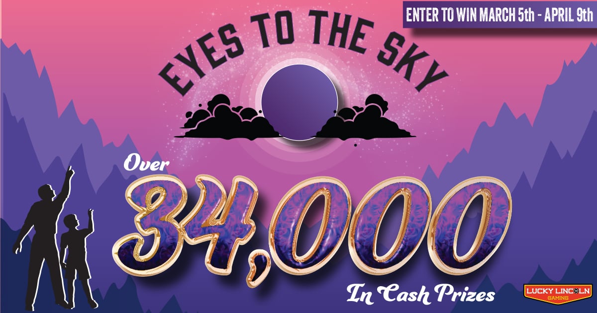 Eyes to the Sky Giveaway - Over $34,000 in cash prizes